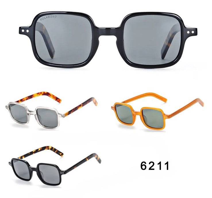 Unisex Γυαλιά Ηλίου Acetate Polarized Merle 6211