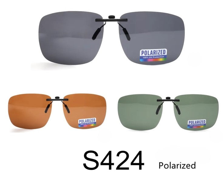 Clip On Polarized Για Γυαλιά Ηλίου S424